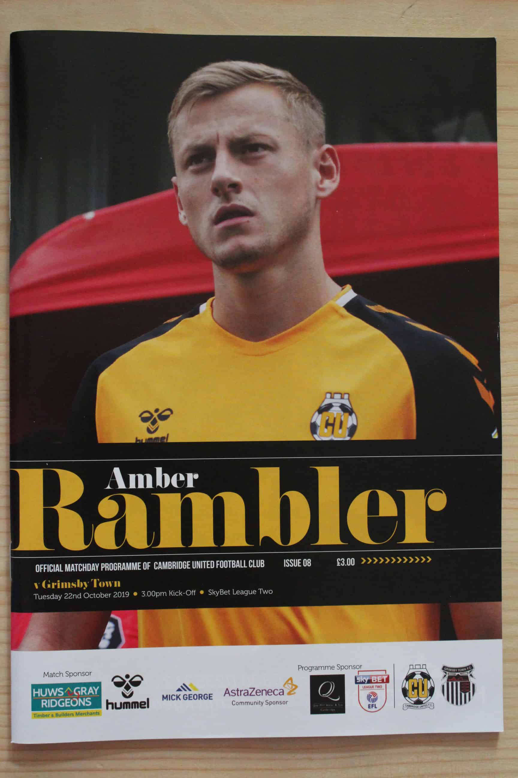 Cambridge United FC v Grimsby Town FC